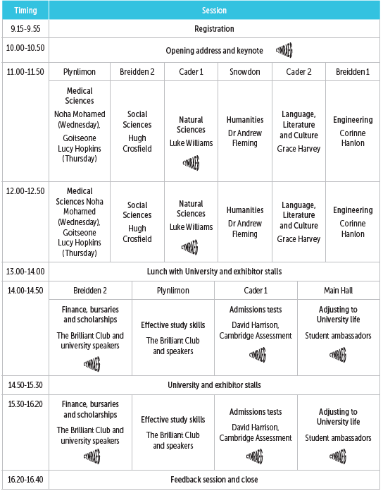 student timetable